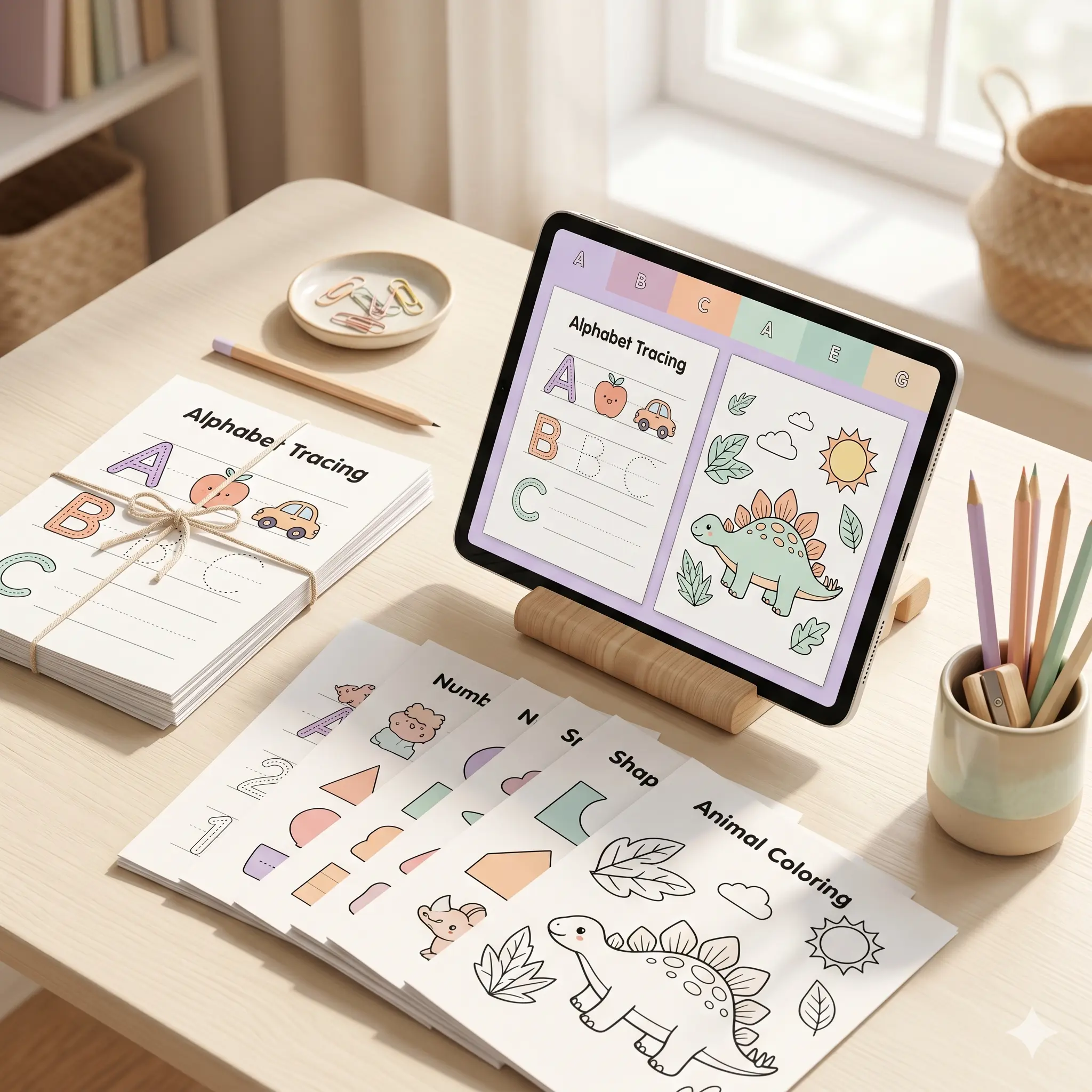 Workbook stack preview